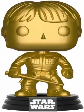 funko starwars luke_skywalker_en_oro_con_cabeza_oscilante